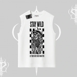 Kolsuz Tshirt Stay Wild Rock Spirit Urban Riot