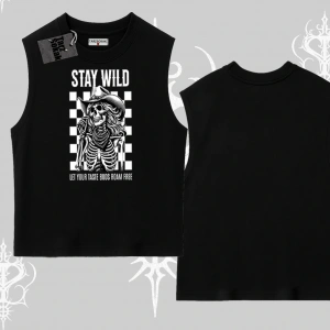 Kolsuz Tshirt Stay Wild Rock Spirit Urban Riot