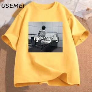 Komik Chonk Kedi T-Shirt Erkekler Kadınlar için Sevimli Şişman Kedi TeeMinimalist Mem 2896