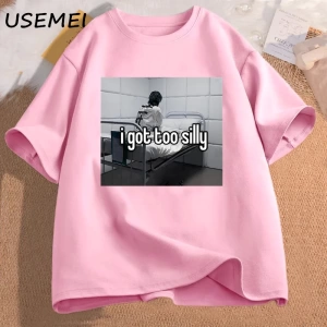 Komik Chonk Kedi T-Shirt Erkekler Kadınlar için Sevimli Şişman Kedi TeeMinimalist Mem 2896