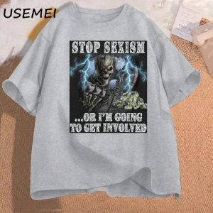 Komik iskelet Tshirt pamuklu t-shirt rahat kısa kollu adam giysileri baskılı kafatası grafik  3038
