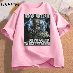 Komik iskelet Tshirt pamuklu t-shirt rahat kısa kollu adam giysileri baskılı kafatası grafik  3038