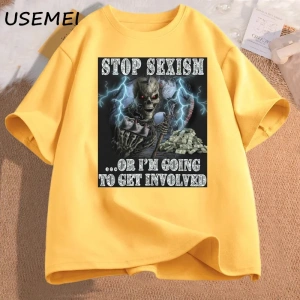 Komik iskelet Tshirt pamuklu t-shirt rahat kısa kollu adam giysileri baskılı kafatası grafik  3038