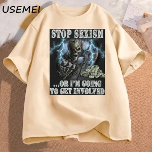 Komik iskelet Tshirt pamuklu t-shirt rahat kısa kollu adam giysileri baskılı kafatası grafik  3038