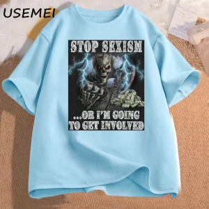 Komik iskelet Tshirt pamuklu t-shirt rahat kısa kollu adam giysileri baskılı kafatası grafik  3038
