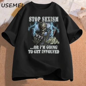 Komik iskelet Tshirt pamuklu t-shirt rahat kısa kollu adam giysileri baskılı kafatası grafik 3038