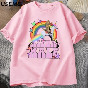 Komik Kedi Meme Grafik Tees Kediler Dank Memes T Shirt Komik Aptal Kediler T-shirt Erkek Kadı 2927