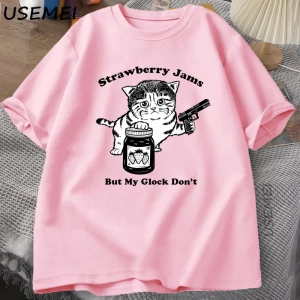 Komik kedi okuma kitap t-shirt grafik Tees pamuk erkek giyim O boyun Meme kısa kollu Tees Har 2832