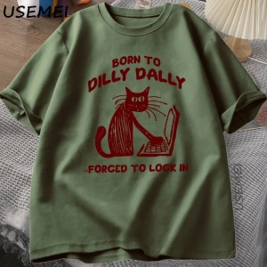 Komik T Shirt erkekler sevimli rakun fırında ben sadece size fırında T-shirt pamuk yaz kısa k 2979