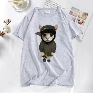 Komik Yoga T Shirt Kurbağa Öz Bakım T-Shirt Pamuk Kısa Kollu Pozitif Cottagecore Namaste Tee  2821