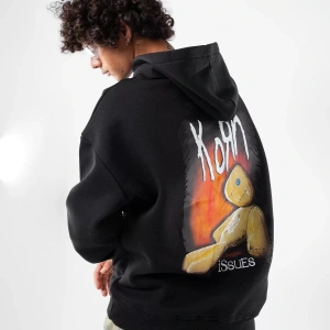 Korn Baskılı Oversize Unisex Beyaz