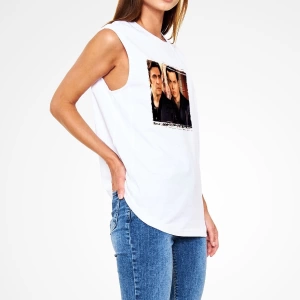Köstebek (Donnie Brasco) Beyaz Unisex Tişört T-Shirt
