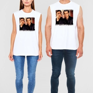 Köstebek (Donnie Brasco) Beyaz Unisex Tişört T-Shirt