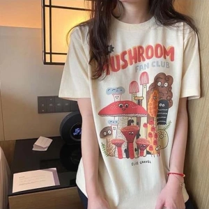 Köstebek Etiket The Mushroom Fan Club T-shirt ET1805