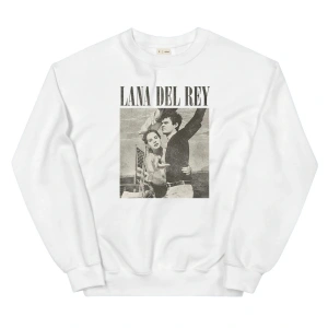 Lana Del Rey Sweatshirt Beyaz