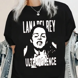 Lana Del Rey Ultraviolence Siyah Tshirt Arslanadelreysyh