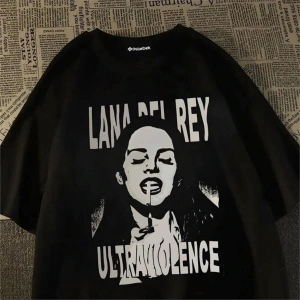 Lana Del Rey Ultraviolence Siyah Tshirt Arslanadelreysyh