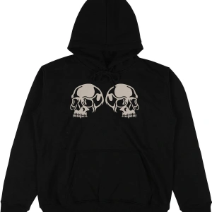 Last Exit Siyah Oversize Unisex Kapüşonlu Sweatshirt Hoodie