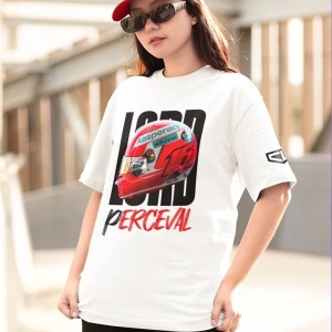 Leclerc Lordperceval Unisex Beyaz T-shirt