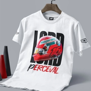 Leclerc Lordperceval Unisex Beyaz T-shirt