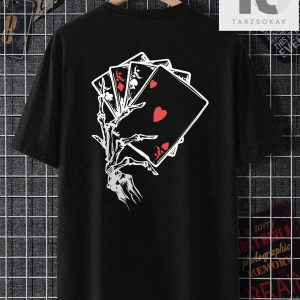 LEGND Erkek Kalpli ve Sloganlı Grafik Tişört