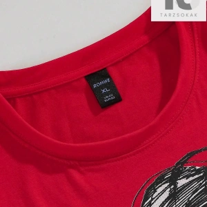 LEGND Erkek Mektup ve Kartal Baskılı Tişört