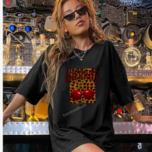 LEOPAR DESENLİ CHERRIES