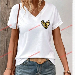 LEOPAR DESENLİ KALP TATLI TON