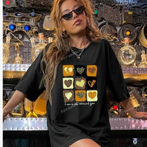 LEOPAR DESENLİ LOVE İS ALL