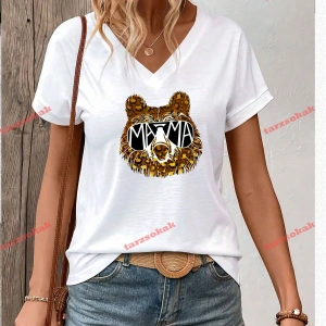 LEOPAR DESENLİ MAMA AYICIK