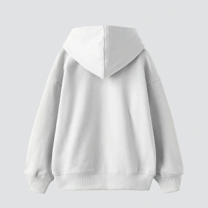 Leopar Falling Star Baskılı Oversize Unisex Premium Beyaz