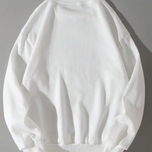 Leopard & Letter Graphic Pullover Sweatshirt Gri