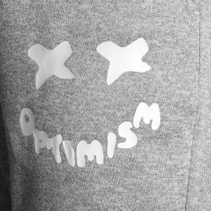 Letter Cartoon Graphic Drawstring Waist Eşofman Altı