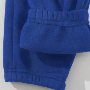 Letter Embroidery Thermal Lined 4 Mevsim Eşofman