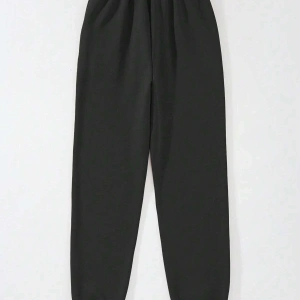 Letter Graphic Drawstring Waist 4 Mevsim Eşofman