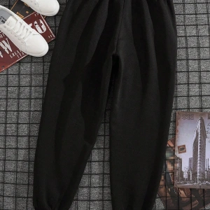 Letter Graphic Drawstring Waist Eşofman Altı