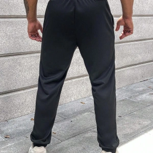 Letter Graphic Drawstring Waist Eşofman Altı