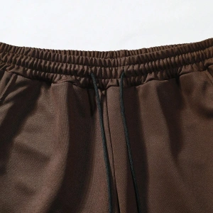 Letter Graphic Drawstring Waist Eşofman Altı