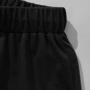 Letter Graphic Drawstring Waist Şort