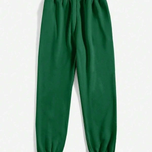 Letter Graphic Elastic Waist 4 Mevsim Eşofman