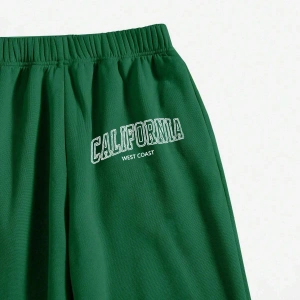 Letter Graphic Elastic Waist 4 Mevsim Eşofman