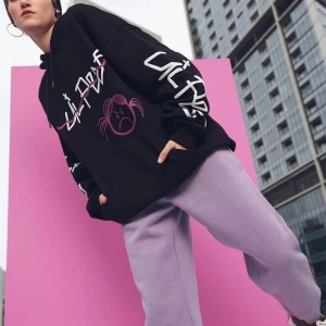Lil Peep Hoodie Siyah Siyah