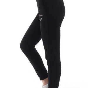 Lion Company Baskılı Siyah Paçası Lastikli Eşofman Unisex ESF01