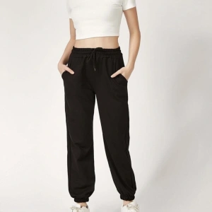 Lion Company Kadın Siyah Paçası Lastikli Eşofman ESF01