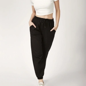 Lion Company Kadın Siyah Paçası Lastikli Eşofman ESF01