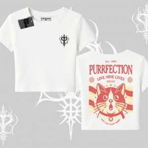 Live Nine Lives Kedi Tasarımlı Babby Tee Tshirt