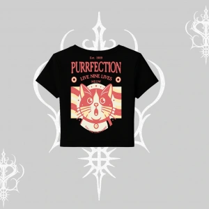 Live Nine Lives Kedi Tasarımlı Babby Tee Tshirt