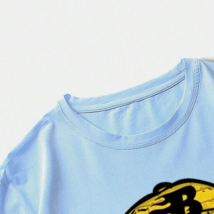 Lonblece 2li Erkek Karikatür Baskılı Kısa Kollu Tişört Şort Takımı