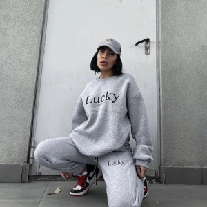 Lucky Dijital Baskılı Kışlık UNİSEX Eşofman Takımı