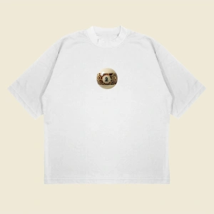 Lucky9leopar Boxy Fit Oversize Unisex Tshirt – Baskılı Tişört |